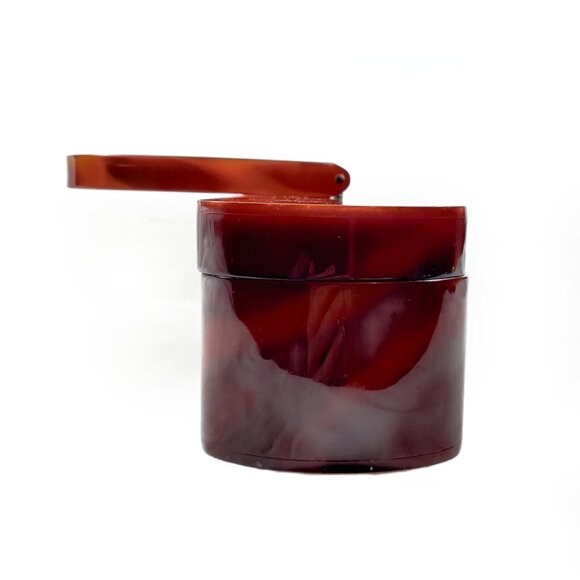 Vintage Wilardy 1950s Lucite Tortoiseshell Box Purse Handbag - Picture 7 of 9